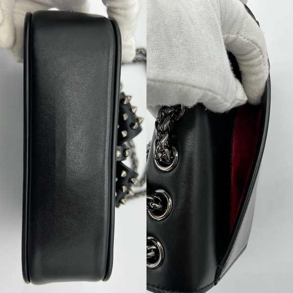 ❌SOLD❌Authentic Christian Louboutin sweet Charity baby calf Paris chain bag - Picture 8 of 17